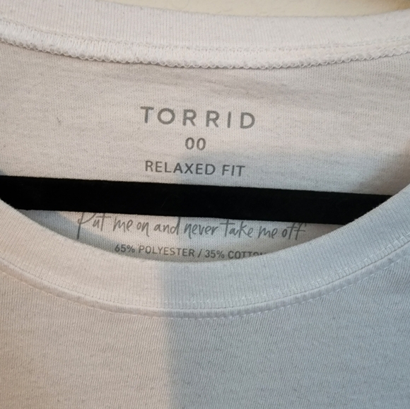 Torrid "Need More Coffee" white casual fit tshirt - Picture 2 of 5
